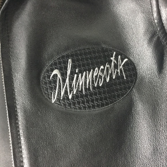 Dunbrooke Leather Jacket Minnesota Patch XS - Picture 5 of 5
